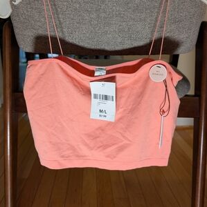 NWT Forever 21 Seamless pink tank top
